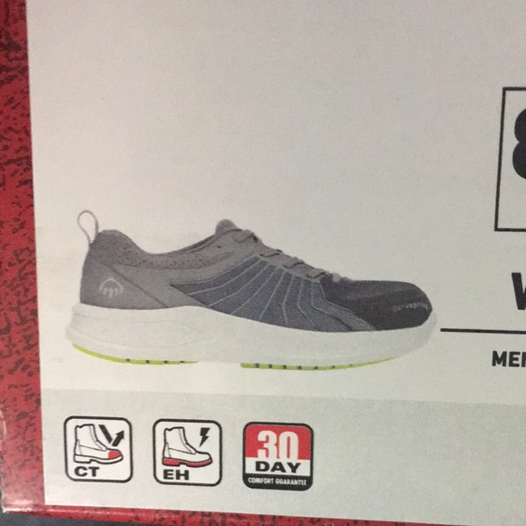 NWT Wolverine steel tow work shoes 11.5 - Picture 4 of 16